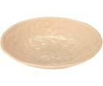 丸皿　粉引（汚染防止加工塗） φ130mm　50021995
