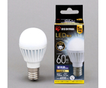 LED電球 E17 広配光 昼光色 60形（760lm）　LDA7D-G-E17-6T6