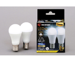 LED電球 E17 広配光2P 昼光色 40形（440lm）　LDA4D-G-E17-4T62P