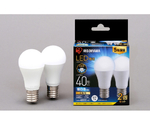 LED電球 E17 広配光2P 昼白色 40形（440lm）　LDA4N-G-E17-4T62P