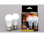 LED電球 E17 広配光2P 電球色 40形（440lm）　LDA4L-G-E17-4T62P