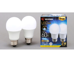 LED電球 E26 広配光2P 昼白色 60形（810lm）　LDA7N-G-6T62P