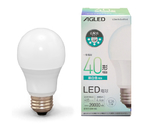 LED電球 E26 広配光 昼白色 40形相当（485lm）　LDA4N-G-4T6-E