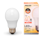 LED電球 E26 広配光 電球色 40形相当（485lm）　LDA5L-G-4T6-E