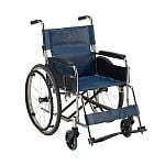 車椅子 （自走式／スチール製／ノーパンクタイヤ／伸縮式ガードル棒