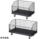高耐荷重ジャンブルワゴン 黒 W90cm　61-797-59-1