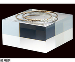 アクリル角柱 10cm角 H5cm　61-798-57-2