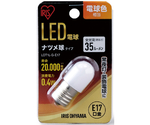 LED電球 ナツメ球 小形 電球色（35lm）　LDT1L-G-E17