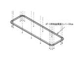 （AT-C-E1600/E1600T・E1850/E1850T・E2100/E2100T S-N-S部品）AT-C用ブラケットスペーサー　592-291