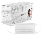 不織布マスク ウルトラシルキー ホワイト ふつうサイズ（個包装） 50枚入　PL-FM03WHU50E