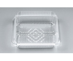 プラスチック製 簡易食品容器  153×126×30mm KHS-6（N） 50枚×24袋　00102000600000008