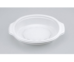 プラスチック製 簡易食品容器  190×130×37mm BF-380 ホワイト本体 50枚×18袋　01400038000300000