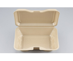 プラスチック製 簡易食品容器  215×158×46mm TN-611 キャメル 50枚×6袋　03500061100070100