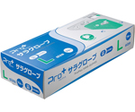 Pro+サラグローブ ブルー L 200枚×20箱入　TPE0200TE-BB-L