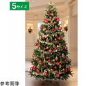 コンチネンタルクリスマスツリーセット レッド H180×W110cm　28-10-1-2