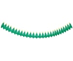 北欧風ペーパーハニカムクリスマスガーランド 360cm ツリー　28-103-2-1