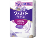 ウィスパーうすさら安心 多いとき 120CC 16個×12パック入　364612