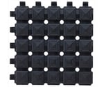 足元が汚れにくいラバーマット 25×25cm