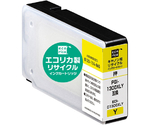 リサイクルインクカートリッジ イエロー　ECI-C1300XLY