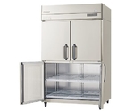インバーター制御タテ型冷凍冷蔵庫 冷蔵778L、冷凍239L 単相100V（1室冷凍・下室センターフリー）　GRD-121PM2-F