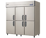 インバーター制御タテ型冷凍冷蔵庫 冷蔵1088L、冷凍503L 単相100V（2室冷凍左側仕様）　GRD-182PM-L