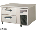 2段ドロワーテーブル冷蔵庫（ユニット右側）65L　LBC-090RM-R