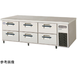 2段ドロワーテーブル冷蔵庫（ユニット右側）223L　LBW-160RM-R