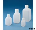 標準規格瓶 角型細口（ナチュラル） 1L 滅菌済 48本入　1129-04
