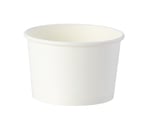 食品容器 アイスカップ 86-200 5オンス ホワイト 50個入　004501002