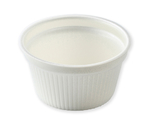 食品容器 MFPドリスカップ 129-540 白 30個入　004468661