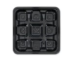 弁当容器 CR弁当 本体 CR-5-2 黒 50枚入　004468822