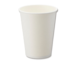 ペーパーカップ アイス・ホット兼用 12オンス 口径90mm ホワイト 50個入　004535992