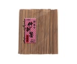 竹割箸 21cm 黒天削 節有り 100本入　004636321