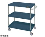 CSパールワゴン（軽量/ゴム/3段/直進安定金具付）750×500×880mm ダークグレー　CSP-7583LYD