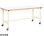 軽量作業台（CK/サカエリューム天板/キャスター付/直進安定金具無/折畳み式）1200×750mm　CK-127FURNIV