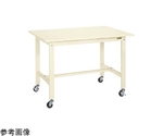 軽量作業台（KK/スチール天板/キャスター付/直進安定金具無）1800×900×810mm　KK-70SUB1I