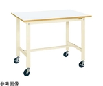 軽量作業台（KH/サカエリューム天板/キャスター付/直進安定金具無）900×750×900mm　KH-39FIVUB