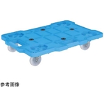キャリー（ナイロン車）620×430mm ブルー 自在固定2　SCR-B450NKB