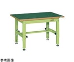 中量高さ調整作業台（TKT5/耐荷重400kg/改正RoHS10対応サカエリューム天板）1200×600mm　TKT5-126FEN