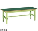 中量高さ調整作業台（TKT5/耐荷重400kg/改正RoHS10対応サカエリューム天板）1500×900mm　TKT5-159FEN