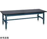 中量高さ調整作業台（TKT5/耐荷重400kg/特殊アクリル系樹脂天板）ダークグレー 1800×750mm　TKT5-187CHC