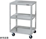 アルミスペシャルワゴン 導電ゴム車 400×330mm　SPE-03DJAL