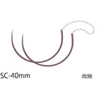 針付縫合糸（非吸収性）一覧 【AXEL】 アズワン