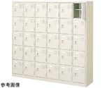 扉付 シューズボックス 鍵付 6列5段（30人用）　BST6-5HKN