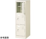 扉付 シューズボックス 鍵無 1列3段（3人用）　BST1-3HN