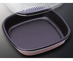 寿司容器 寿司桶折-2 桃山 黒（ボ）200枚　140715