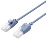 LANケーブル CAT6A準拠 爪折れ防止 縦スイング式コネクタ ブルー LD-GPATSV/BUシリーズ