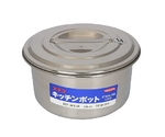 18-8 目盛付浅型キッチンポット 1.2L　SH-4614S