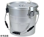 アルミ 一重食缶クリップ付　10L