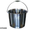 18-8目盛付バケツ（ニギリステン）約20L　SH-642B-H